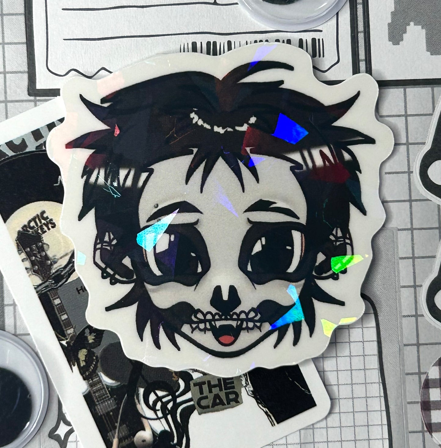 Broken Glass OC Sticker