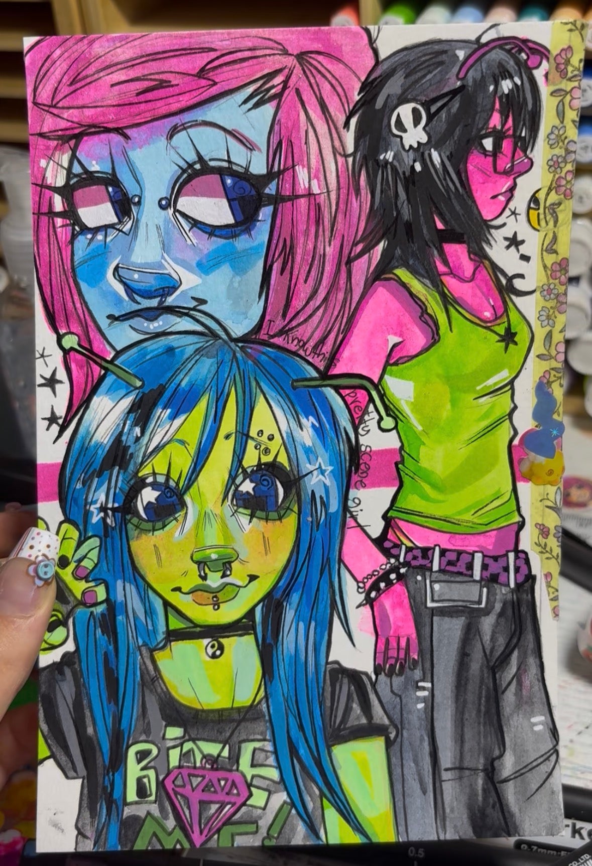 Custom Sketchbook Page