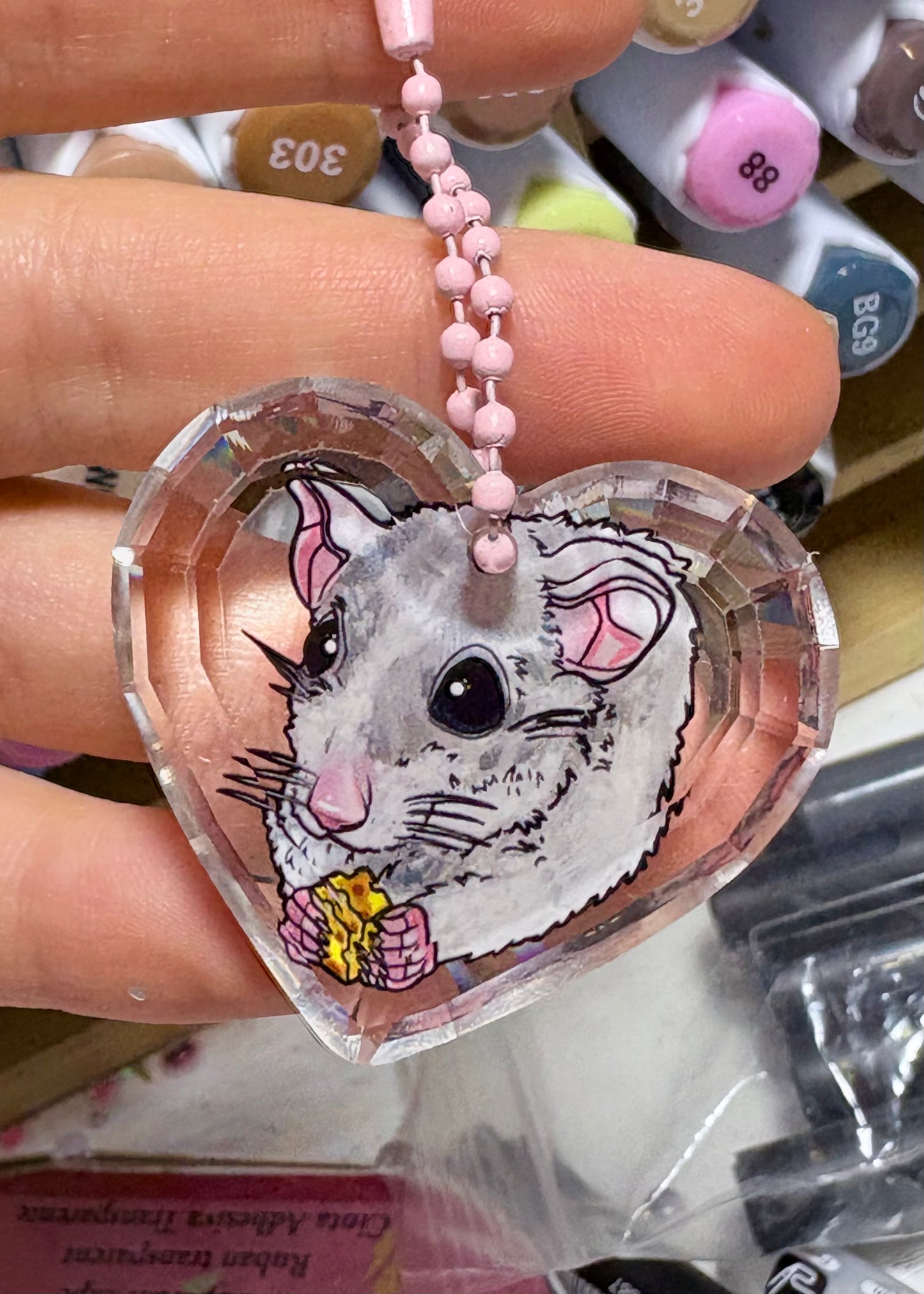 Zoulou Gemstone Keychain