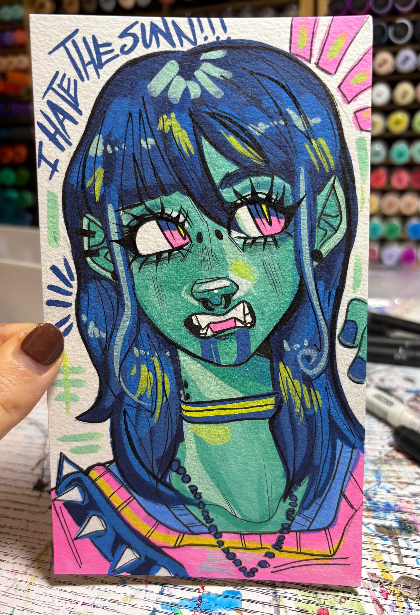 Mystery Mini Shoulders-up Drawing